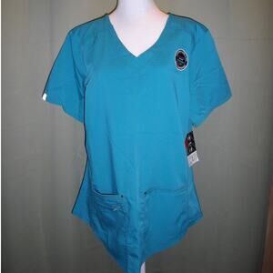NWT Scrubstar Ultimate V-Neck Short Sleeve Scrub Top XL